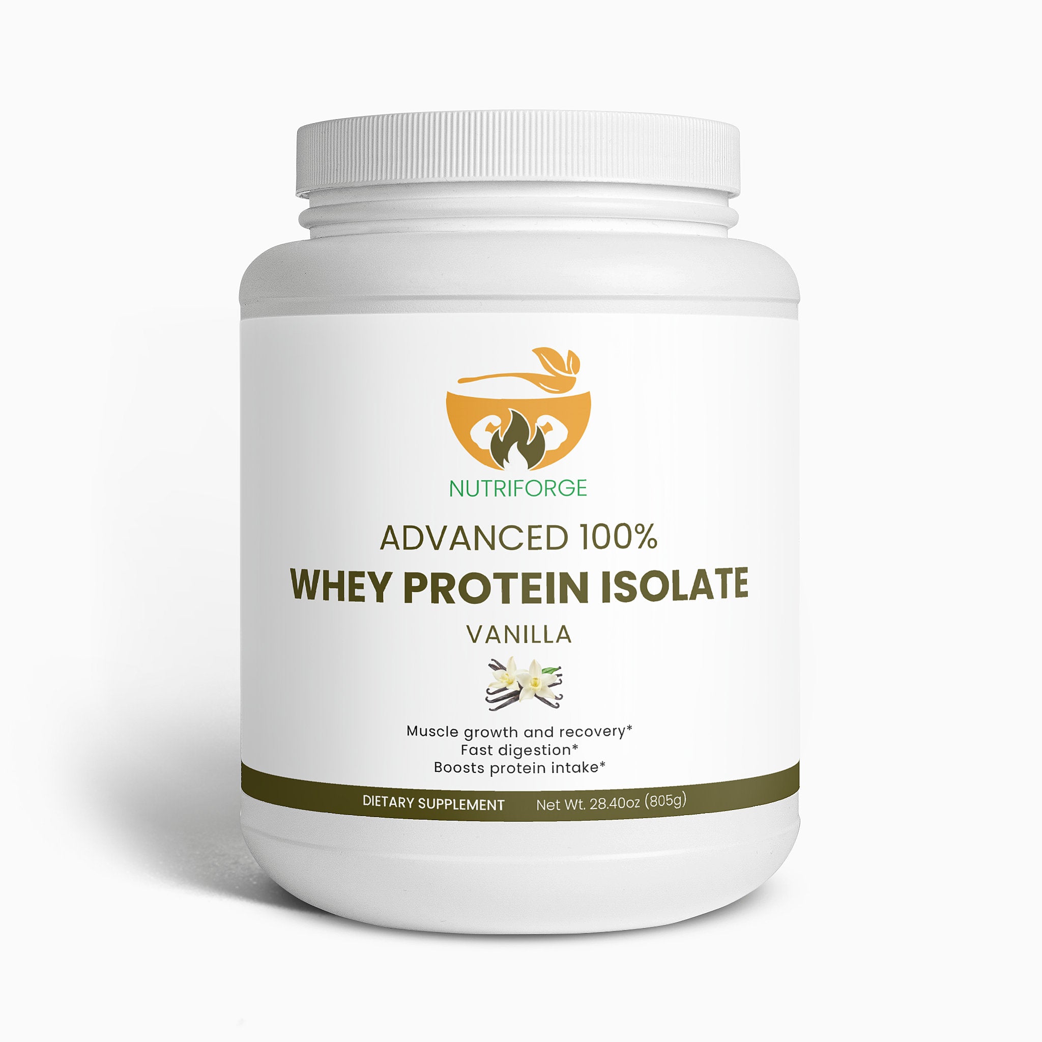 Advanced 100% Whey Protein Isolate (Vanilla)